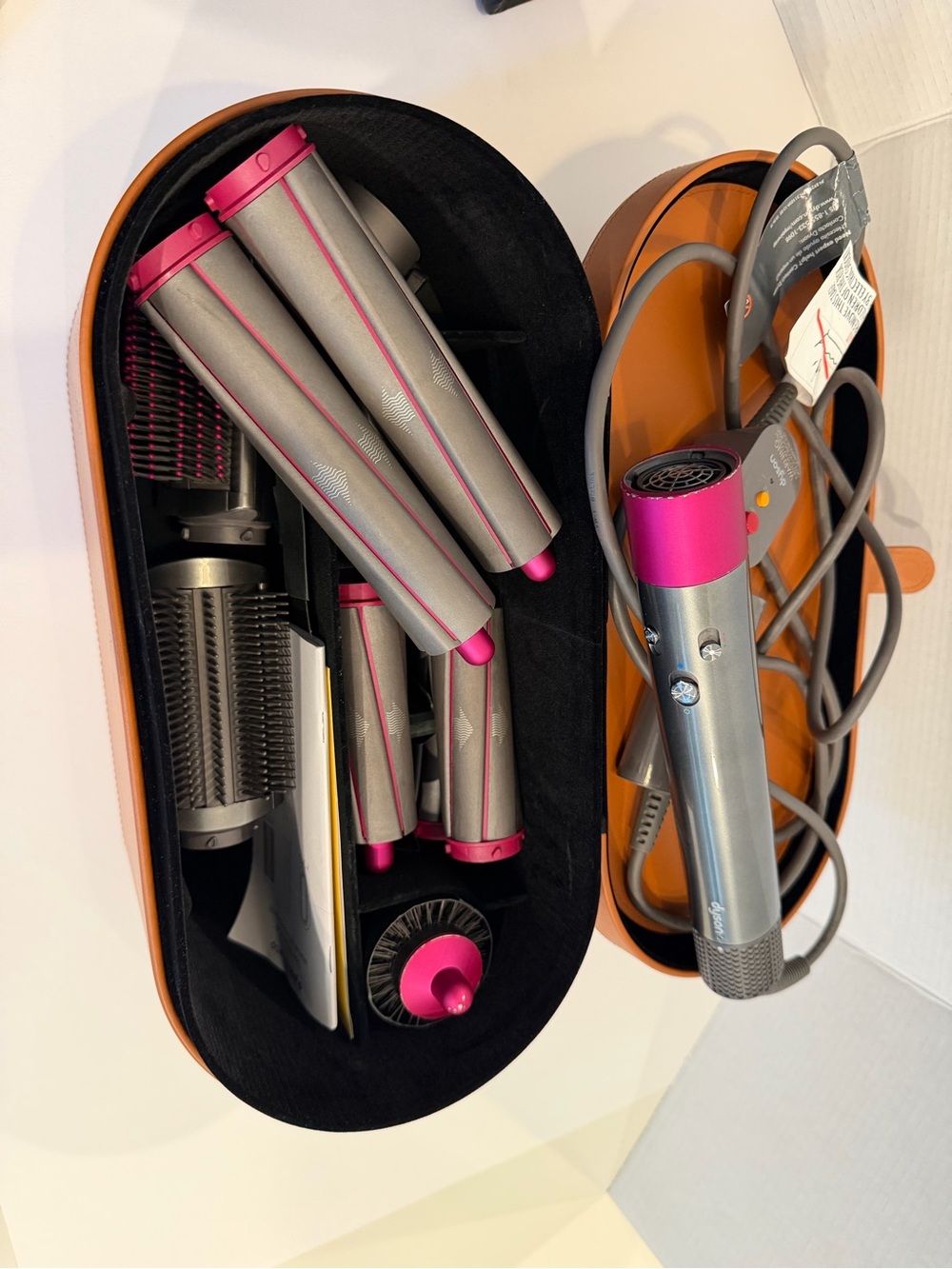 Dyson air wrap  Styling Tool Set - all accessories plus extra long barrels
